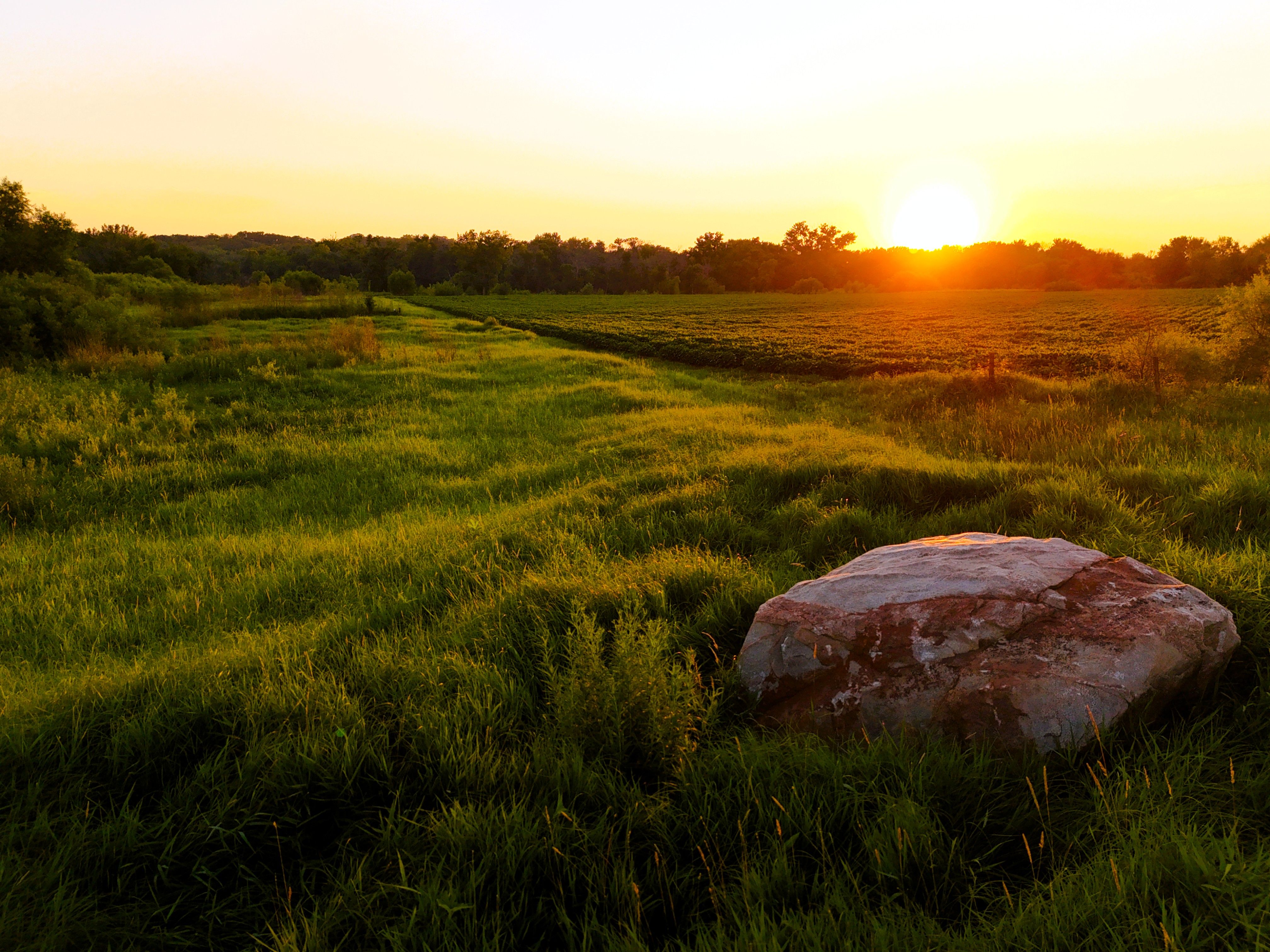Listing Photo: Mid Air 13 - Rock sunset
